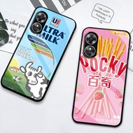 (J38) Glass Case hp For OPPO A98 A38 A18 A78 4G A58 4G A17 RENO 8T 4G 5G