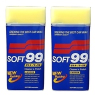 2 x Soft 99 Luster Cleaner & Polish 530ml (New Pack from Japan) Soft99 Polish