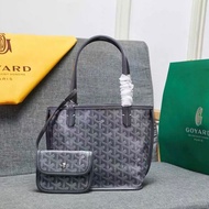 Goyard Goyard สองด้านกระเป๋าช้อปปิ้งตะกร้าผักขนาดเล็กกระเป๋าโท้ทแบบพกพาอินเทรนด์