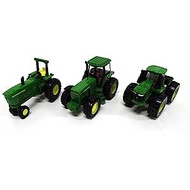 ERTL Iron John Deere Tractor Toy 3-Pack - Includes John Deere 9620R, 4020, and 4960 Tractors