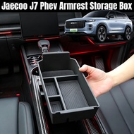 aecoo J7 Phev (2025-2026) Armrest Storage Box Jaecoo J7 Phev Armrest Console Tray Car Accessories