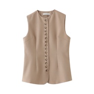 Vessi Gold President London Rain Street Custom 26 ชิ้น Fine Spun Wool สลิมฟิต กระดุมแถวเดียว เสื้อกั