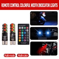 T10 bulb LED waterproof, headlamp RGB motorcycle, control remote, bulb RGB LED, Multicolor car, Moto