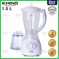 Khind Blender Mixer Jug With Dry Mill Fruit Pengisar Buah 搅拌机 bl1515 bl320t bl1012