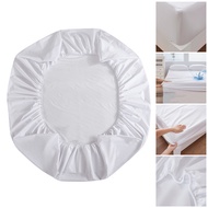 vbj67 Mattress Pad Protector Elastic Band Mattress Cover Waterproof Mattress Protector Fitted Sheet Soft Breathable Cover for Twin Full Queen King Size Beds Anti-slip Dustproof Pad