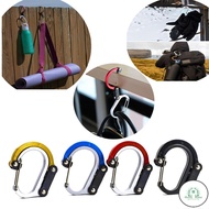 GD Premium Small Carabiner Clip and Hook for Camping, Backpack, Garage Handbag Luggage Hanging Buckl