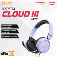 HyperX Cloud Mini - Wired Headset Lavender [7G8F5AA]