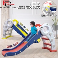 FDS Little Frog Mini Foldable Children Slide Playground Indoor Home DIY Kids Slide  Papan Gelongsor