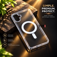CASE SAMSUNG A07 SAMSUNG A08 SAMSUNG A17 SAMSUNG A18 CLEAR CASE MAGSAFE MAGNETIC CASE SAMSUNG A07 SA