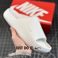 【Men Lelaki Size39-45】nike calm slide thick sole sandal selipar summer slipper lelaki selipar sandal