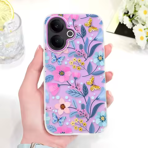 Bright Flowers Phone Case For Vivo V60 V50 V40 Lite Y400 V30 V29E V29 V27E V27 V25 V23 V23E Pro 4G 5