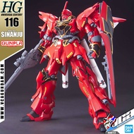 VCA 8️⃣ BANDAI GUNPLA HIGH GRADE HGUC HG MSN-06S SINANJU GUNDAM ประกอบ หุ่นยนต์ โมเดล กันดั้ม กันพลา