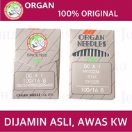 Jarum Mesin Obras Organ DCx1 / DCx27 Original Japan