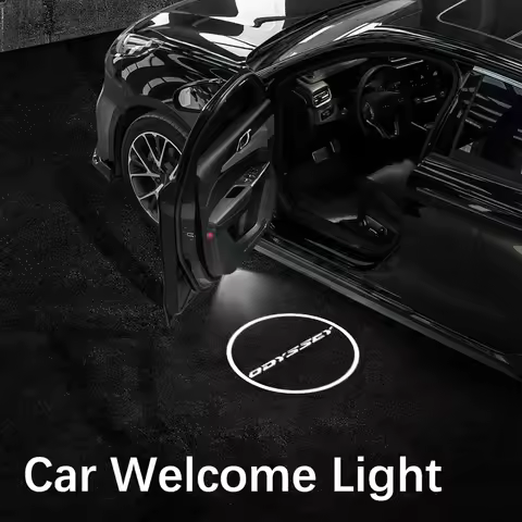 Car Door HD LED Lamps Projector Courtesy Welcome Lights For Honda Odyssey RB1 RB3 RC1 RC2 2004-2020 