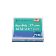 HEAVY DUTY STAPLES REFILL 1/2' 1213 FA-H EUR 23/13 MAX Top-in-One