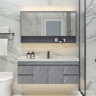 【XH WL】Nordic Solid Wood Bathroom Cabinet Wash Basin Cabinet Combination Wash Basin Basin Cabinet Bathroom Wash Inter-Pl