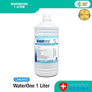 Water One OneMed 1liter | Aquadest | Aquabidest | Aqua DM - Waterone