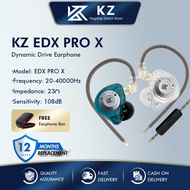 KZ EDX Pro X in Ear Monitor Headphones, HiFi Stereo IEM Dynamic Driver Wired Earphones with Detachab