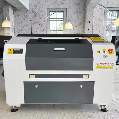 50w/60w/80w 6040 3050 Mini Double Head Desktop Co2 Laser Cutting Engraving Machine