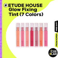 Etude House Glow Fixing Tint (Long Lasting Non-Sticky Glossy Shine Lip Stain Lightweight & Moisturis