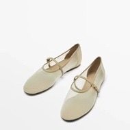 Authentic NEW original Massimo Dutti Spanish Md Womens Shoes Spring And Summer Shallow Mouth Breatha