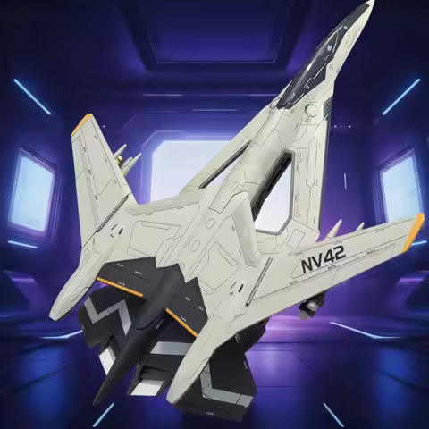 1: 72 Nantianmen Plan Xuan Nv Aerospace Fighter Alloy Aircraft Model Simulation Science Fiction Figh
