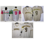 San Diego Padres Jacob John Cronenworth No. 9 Dri-FIT ADV ML-B Men's Limited Edition Baseball Jersey