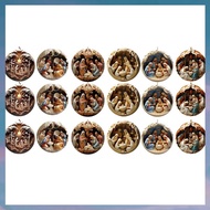 (XCTS) Christmas Decorations Nativity Scene Decorations Nativity Scene Hangings Flat 3D Effect Chris