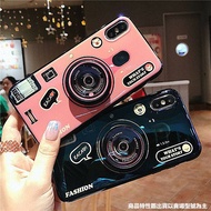 vivo X50e V1930 X60 V2045 X70 Pro Simulation Camera Airbag Holder Phone Case Protective