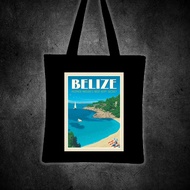 BELIZE Printed tote bag canvas