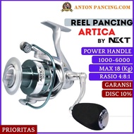 Fishing Reel Next Artica Power Handle 1000,2000,3000,6000 Max Drag 18kg Type Spinning Spool Iron And Strong - Anton Fishing Line