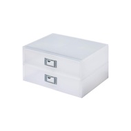 Like-it Storage Case A4 Drawer Document Case Horizontal Type 2-Tier Width 33.7 x Depth 27.7 x Height