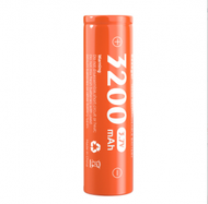 Others - 18650可充電3.6V玩具麥克風家用鋰電3200mah足容量尖頭電池（橙色）