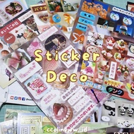 Juminocore sticker deco sheet decoration journal diary cute stickers cute journal stickers children'