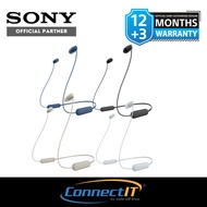 Sony WI-C100 Wireless In Ear Headphone - 25 Hours Battery Life - IPX4 (1 Year Local Warranty)
