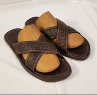 YSL Leather 男裝涼鞋