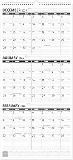 GuassLee Wall Calendar 2026, 12 Month Wall Calendar 2026 Vertical Runs From Jan 2026 to Dec 2026, 26