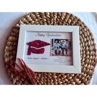 kado ulang tahun pacar / bingkai 5 r / cetak poto plus bingkai / anniversary bingkai wisuda / weddin