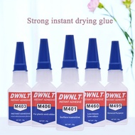 401 Instant Dry Glue 406 403 Strong Universal Glue Metal Rubber Leather Wood Plastic Special Dropper