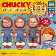 日本 娃鬼回魂 Chucky 扭蛋 Figure