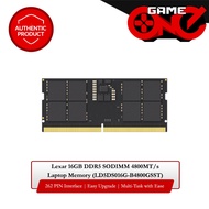 Lexar 16GB DDR5 SODIMM 4800MT/s Laptop Memory (LD5DS016G-B4800GSST)