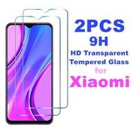 2PCS Xiaomi POCO X3 F3 GT NFC M4 M3 F2 Pro F1 Tempered Glass Screen Protector Glass Film