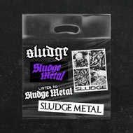 Metal Sludge Band Sticker Waterproof Vinyl Band Sticker/