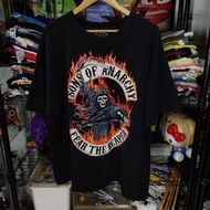 SONS OF ANARCHY Leather T-Shirt