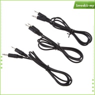 [LovoskibcMY] 3Pcs.5mm 1/8" AUXILIARY Cable