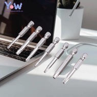 YANGWEN 7 Pcs 5 Point Torx Screwdriver Bits 50mm S2 Magnetic Star Screw Driver 1/4" Hex Shank T10 T1