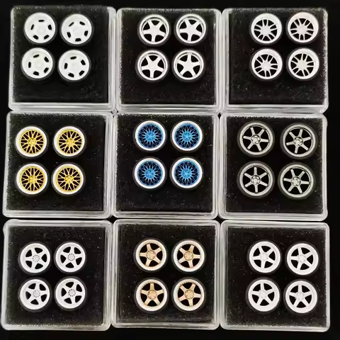 1/64 Chika Nabes Wheels or Brake Caliper 8.9mm 9.7mm 10.5mm Model Car Tires Rim Work S1 VSXX for 1:6