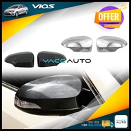 Toyota Vios (3rd) Side Mirror Chrome Cover Side Rearview Mirror Wing Cover 2013-2019 XP150 NCP150 3r