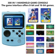 GAMINJA Handheld Game Console 300 Classic 8bit/16bit Games 2.8" HD Screen Retro Video Mini Game Cons