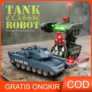 Mainan Anak TANK 99 VARIANT TANK CLASSIC 725 Mainan Tank Diecast Tank Berubah Robot